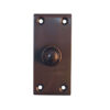 Frelan Hardware Bell Push, Dark Bronze