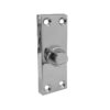 Frelan Hardware Bell Push, Polished Chrome