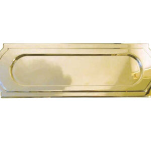 Frelan Hardware Sloan Letterplate (304Mm X 100Mm), Polished Brass