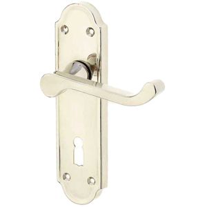 Sherborne Door Handles On Backplate