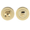 Frelan Hardware Bathroom Turn & Release (50Mm X 10Mm), Pvd Stainless Brass