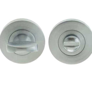 Frelan Hardware Bathroom Turn & Release (35Mm X 8Mm), Satin Chrome