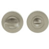 Frelan Hardware Bathroom Turn & Release (35Mm X 8Mm), Satin Nickel