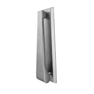 Frelan Hardware Contemporary Door Knocker, Satin Chrome