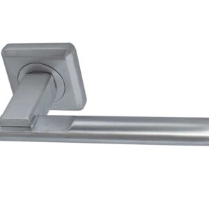 Frelan Hardware Seros Door Handles On Square Rose