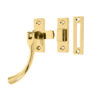 Frelan Hardware Bulb End Casement Fastener, Polished Brass