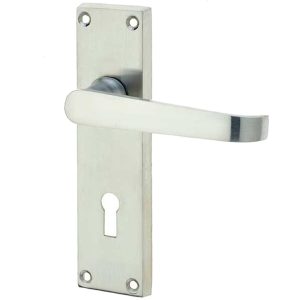 Epsom Door Handles On Backplate