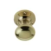 Kontrax Mushroom Mortice Door Knob Polished Brass