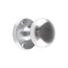 Mushroom Mortice Door Knob Satin Chrome