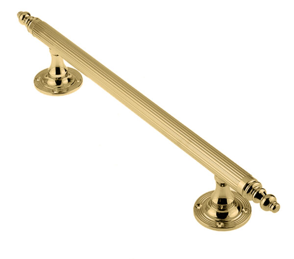 Frelan Hardware Regent Pull Handle (300Mm C/C), Polished Brass