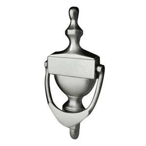 Urn Door Knocker (170mm), Satin Chrome