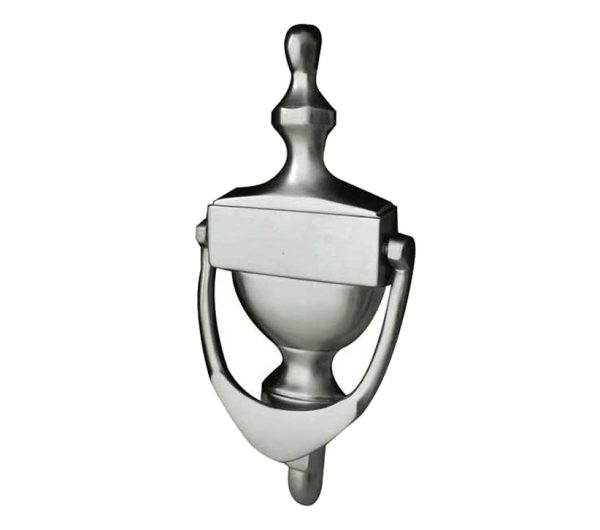 Urn Door Knocker (170mm), Satin Chrome