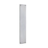 Frelan Hardware Raised Plain Fingerplate (305Mm X 75Mm), Polished Chrome