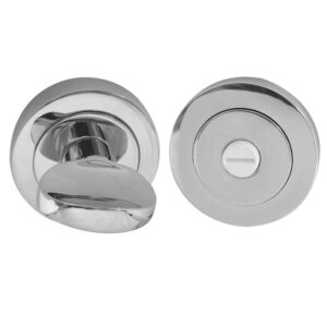 Frelan Hardware Bathroom Turn & Release (50Mm X 10Mm), Polished Chrome