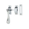 Frelan Hardware Hook And Mortice Casement Fastener, Polished Chrome