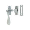 Frelan Hardware Hook And Mortice Casement Fastener, Satin Chrome