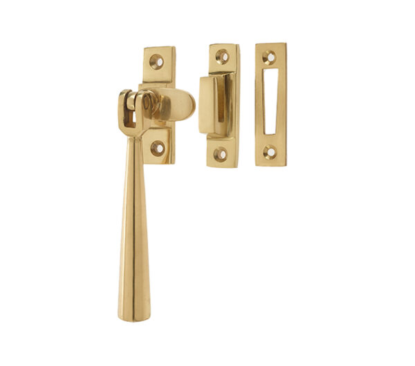 Frelan Hardware Julietta Casement Fastener, Polished Brass