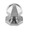 Frelan Hardware Octagonal Centre Door Knob (60Mm Diameter), Polished Chrome