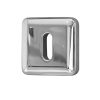 Standard Profile Square Escutcheon, Polished Chrome