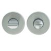 Round Bathroom Turn & Release (50mm x 7mm), Satin Chrome