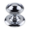 Frelan Hardware Centre Door Knob (66Mm Diameter), Polished Chrome