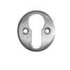 Frelan Hardware Euro Profile Escutcheon (40Mm Diameter), Satin Chrome