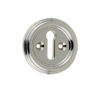 Frelan Hardware Parisian Standard Profile Escutcheon, Polished Nickel