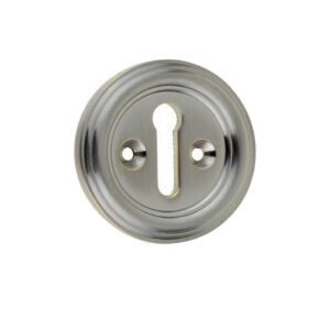 Frelan Hardware Parisian Standard Profile Escutcheon, Satin Nickel