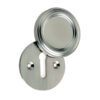 Frelan Hardware Parisian Covered Standard Profile Escutcheon, Satin Nickel