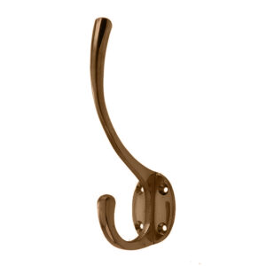 Frelan Hardware Hat & Coat Hook (142Mm X 64Mm), Antique Brass