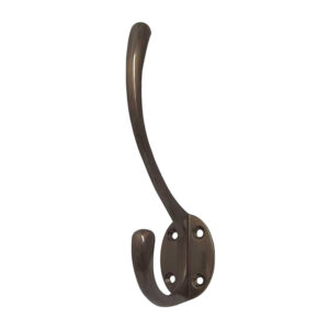 Frelan Hardware Hat & Coat Hook (142Mm X 64Mm), Dark Bronze