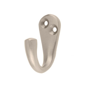 Frelan Hardware Robe Hook (44Mm X 36Mm), Satin Nickel