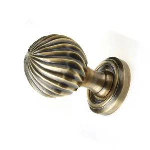 Clarisse Mortice Door Knob Antique Bronze