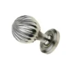 Clarisse Mortice Door Knob Satin Nickel