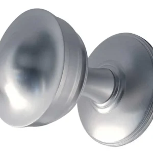 Crown Mortice Door Knob Satin Nickel