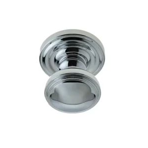 Linea Mortice Door Knob Polished Chrome