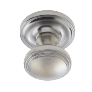 Linea Mortice Door Knob Satin Chrome