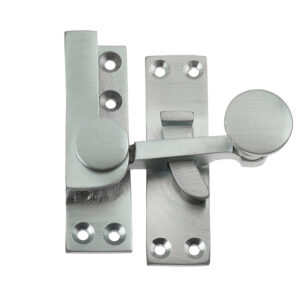 Frelan Hardware Quadrant Sash Window Fastener, Satin Chrome