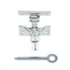 Frelan Hardware Lockable Brighton Sash Window Fastener, Polished Chrome