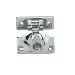 Frelan Hardware Brighton Sash Window Fastener, Polished Chrome