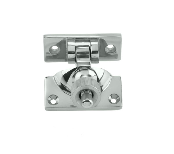 Frelan Hardware Brighton Sash Window Fastener, Polished Chrome