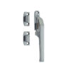 Frelan Hardware Non-Lockable Window Fastener (124Mm), Satin Chrome