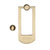 Heritage Brass Contemporary Door Knocker, Satin Brass