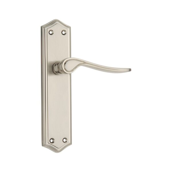 Lever On Backplate Shape - Lever Latch