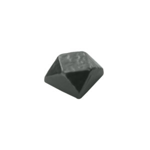 Ludlow Foundries Large Door Stud, Black Antique