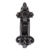 Ludlow Foundries Ornate Door Knocker, Black Antique