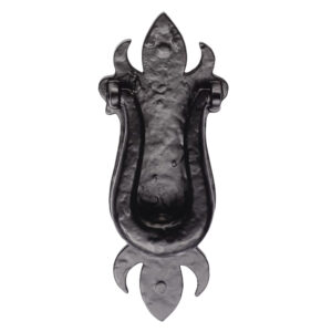 Ludlow Foundries Door Knocker, Black Antique