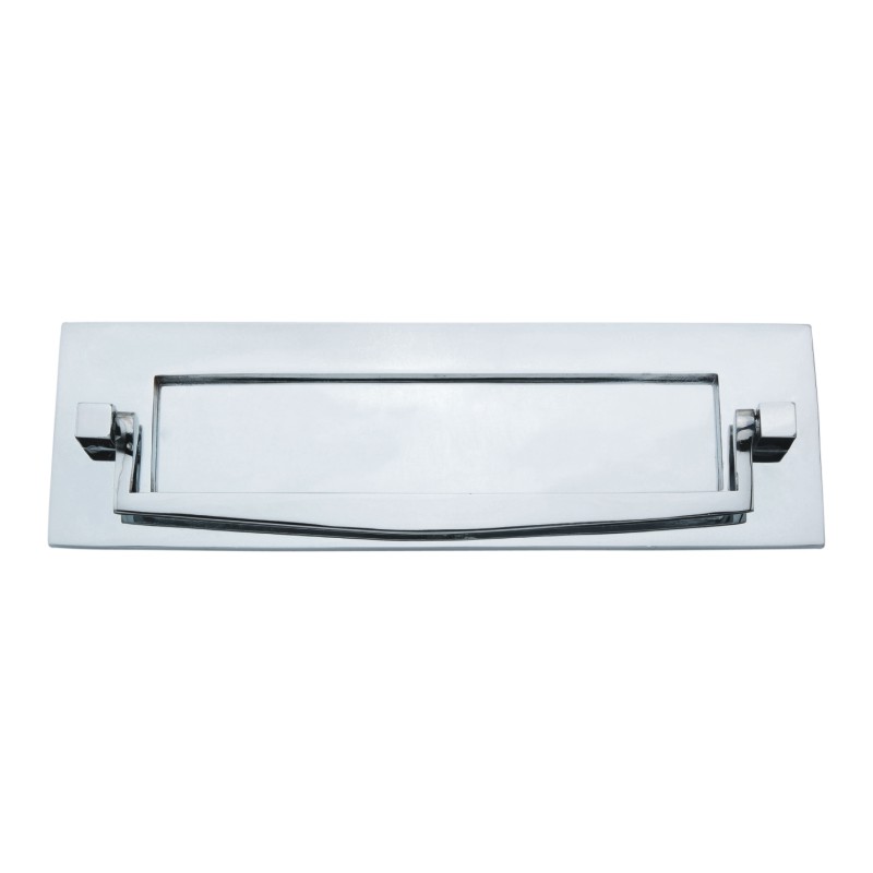 Letter Plate With Knocker -250X75Mm