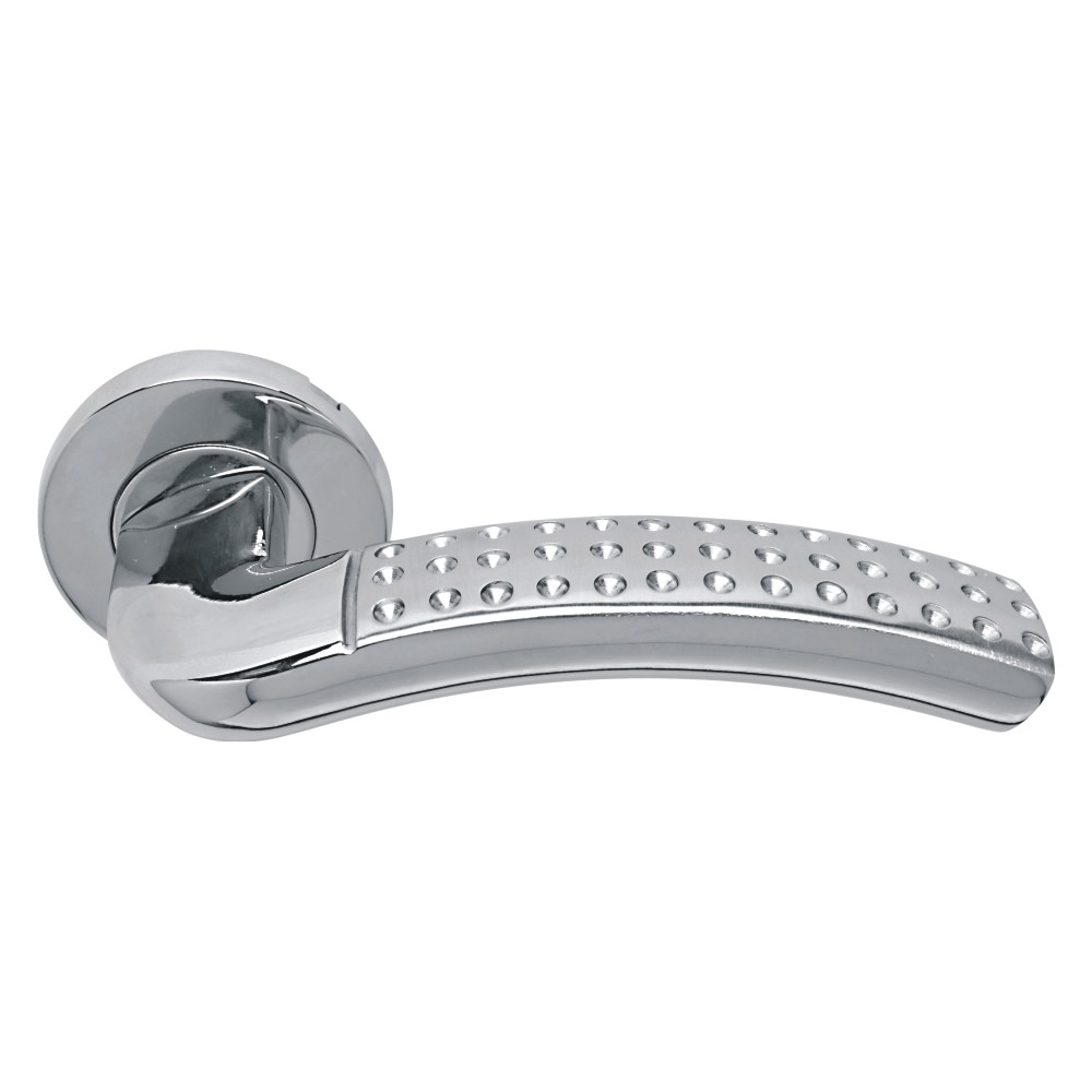 Investment Cast Solid Stainless Steel Lever -130 X 65 - Rose 52 X 8 Mm