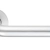 CARLISLE BRASS - LRS9000SAA 22MM DIA. ROUND BAR SAFETY LEVER ON ROSE